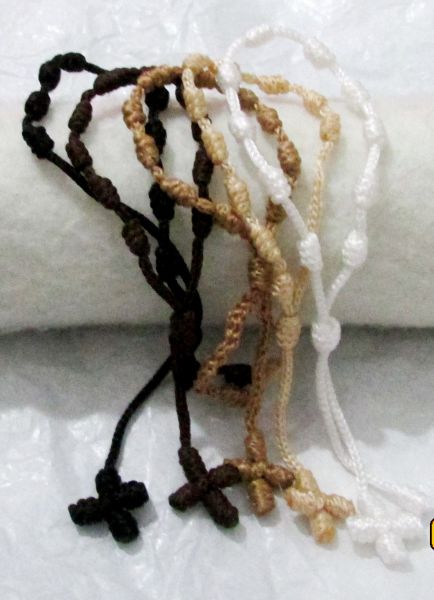 Pulseira decenário de linha - kit degradê marrom