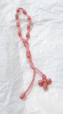 Pulseira decenário de linha rosa antigo