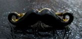 Anel duplo mustache, dourado