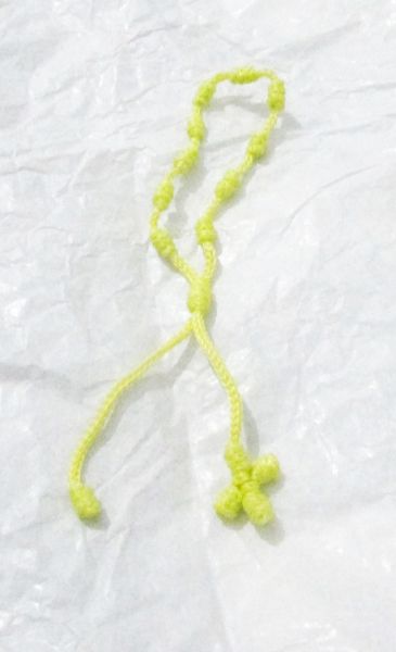 Pulseira decenário de linha amarela