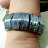Pulseira de ABS chumbo