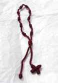 Pulseira decenário de linha vinho