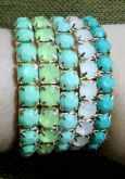 Kit de pulseiras degradê - verde