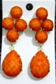 Maxi brinco laranja