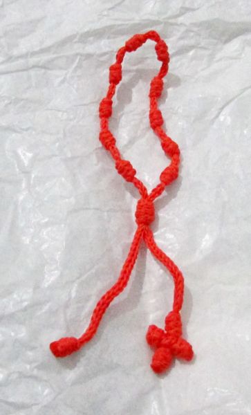 Pulseira decenário de linha laranja