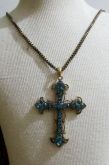 Crucifixo azul