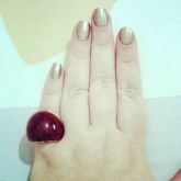 Maxi anel vermelho