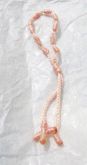 Pulseira decenário de linha rosa claro