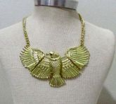 Colar águia, dourado